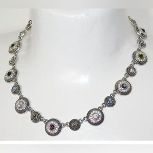 Lia Sophia Colorama Necklace and erring set